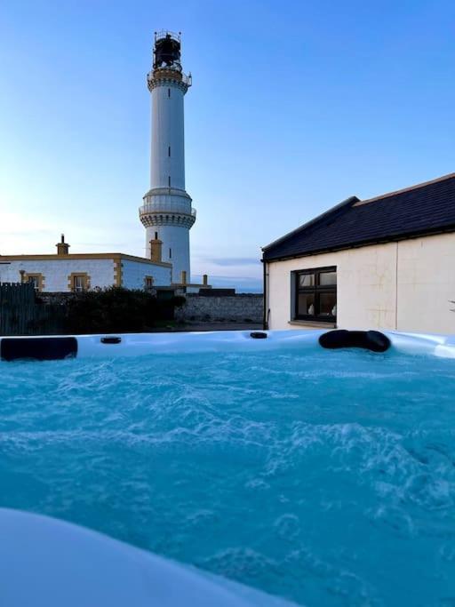 Lighthouse Cottage With Hottub Aberdeen Eksteriør billede